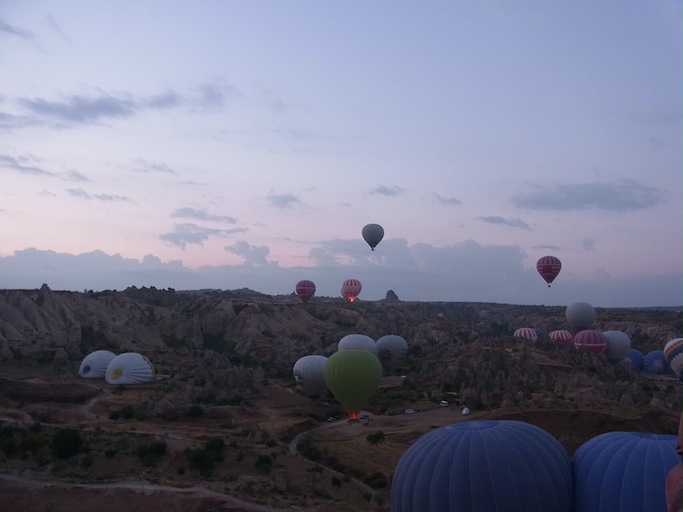 上空写真 低い3