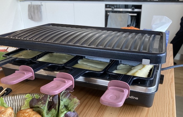 友人宅で食べたラクレット