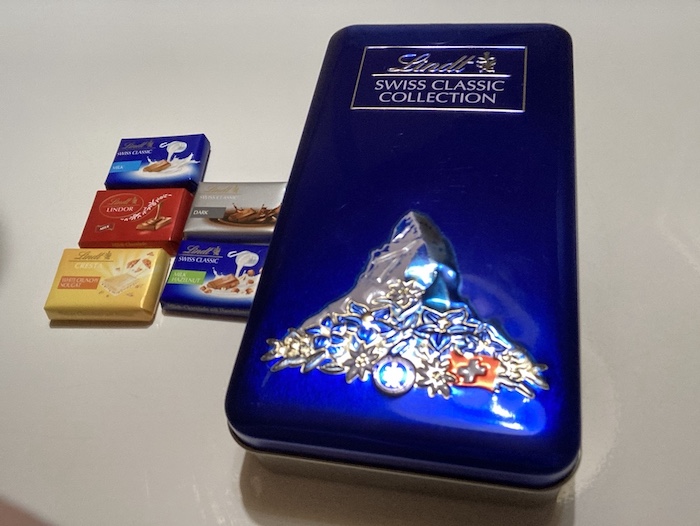 Lindtの外箱