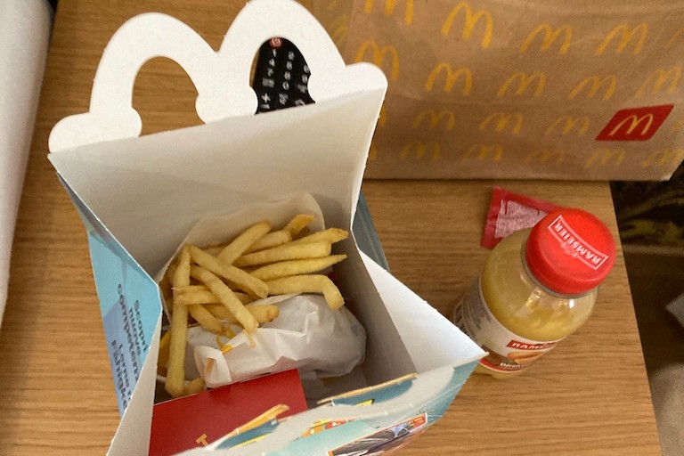 マクドナルドのキッズセット