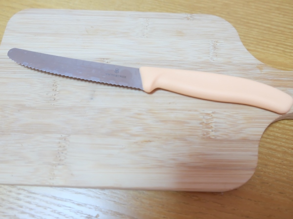 購入したトマトナイフ