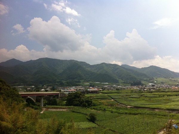 峡東エリアの風景