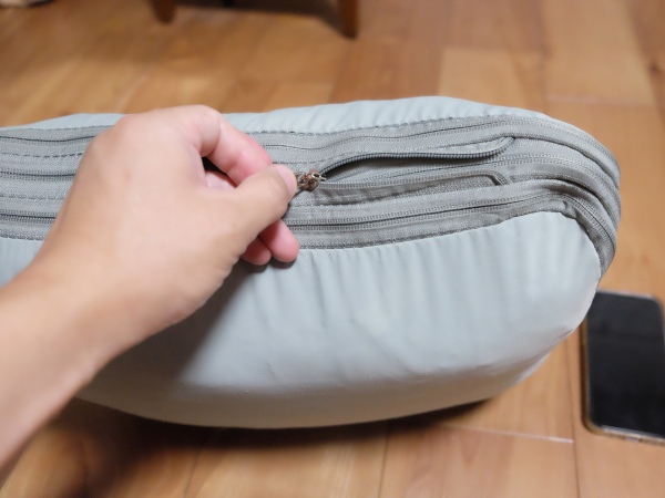 後半は軽く締められる