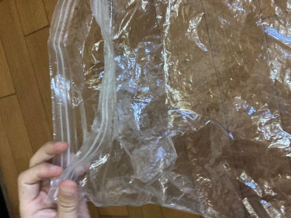 100均圧縮袋の構造