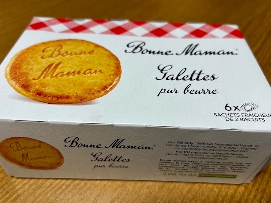 bonne maman galettesのお菓子