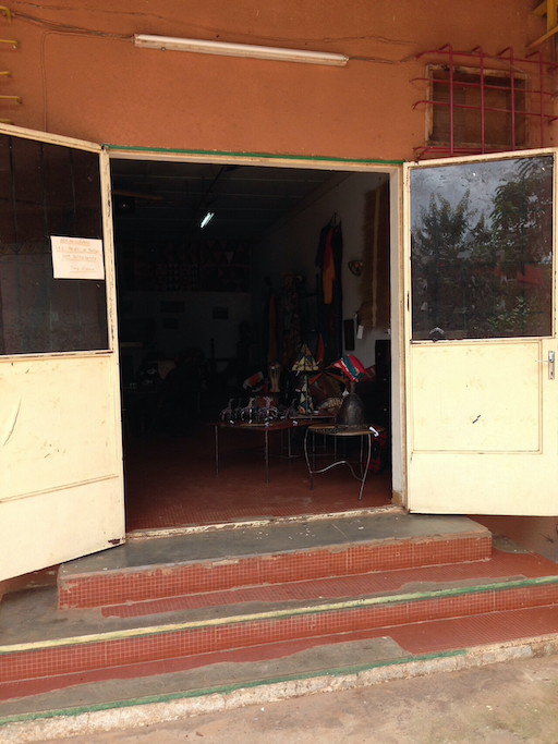 雑貨屋の入り口
