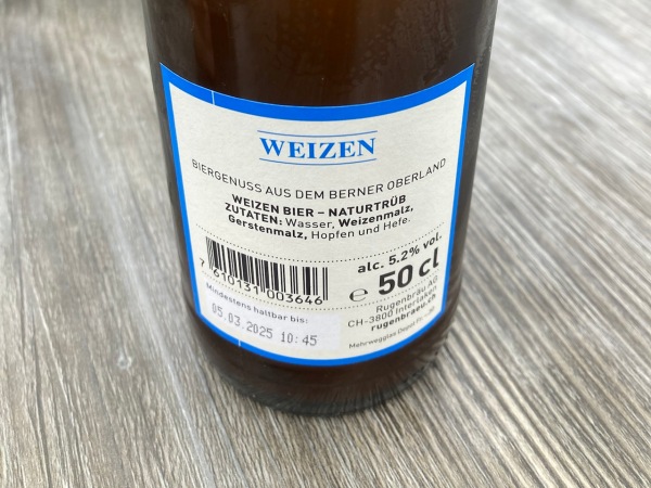 RUGEN BRAU WEIZEN（裏面）