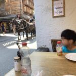 スイス料理レストランTHEODORS STUBAのテラス席