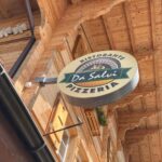グリンデルワルトのイタリアンレストラン_Da Salviの看板