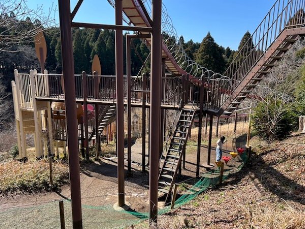 昭和の森公園　ローラー滑り台４