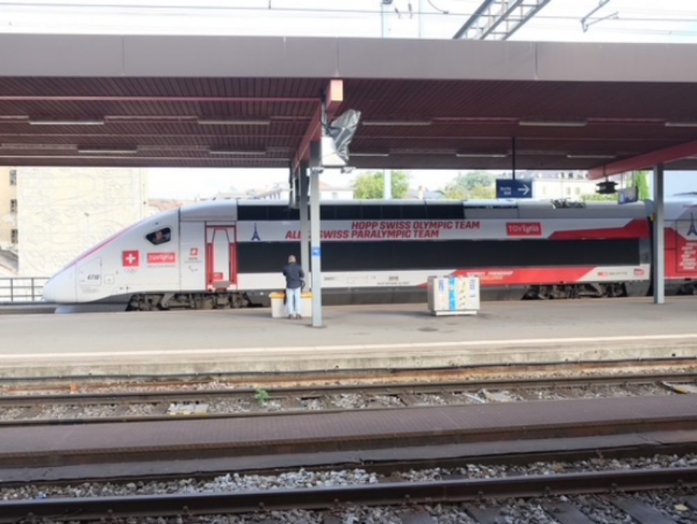 スイスの特急（IC）