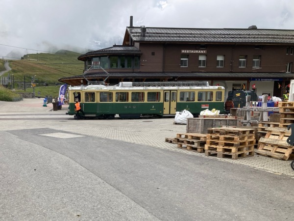 クライネ・シャイデック駅の外観