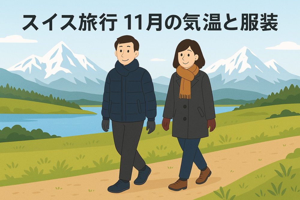 スイス旅行 11月の気温と服装
