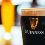 アイルランドのビール・ギネス(グラスに注がれた状態)