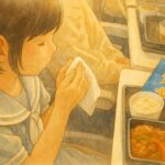 機内食のイラスト