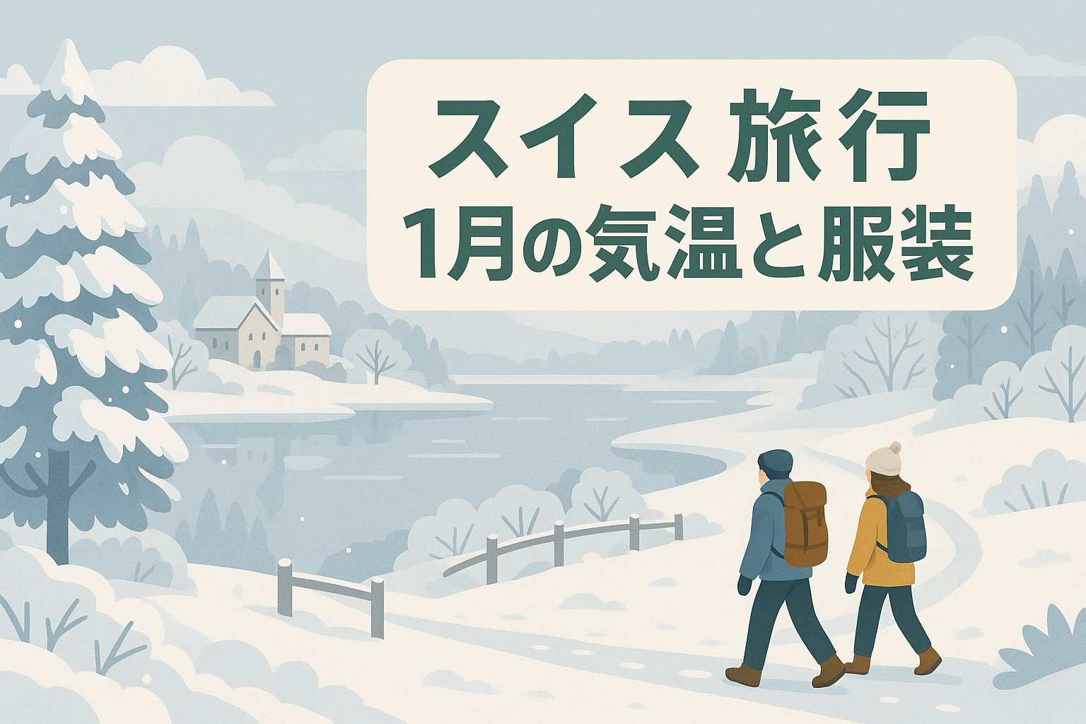 スイス旅行1月の気温と服装