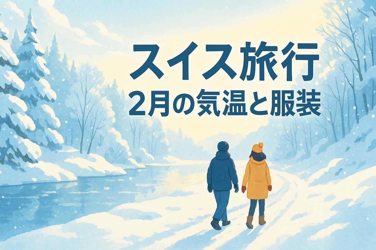 2月のスイス旅行の気温と服装