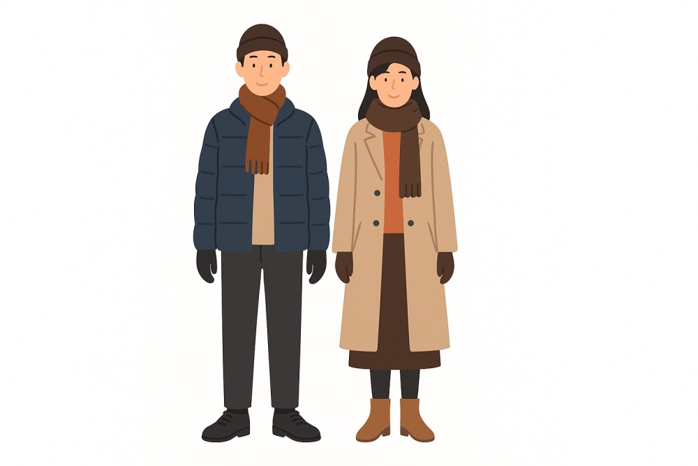 3月のスイス都市部の服装(チューリッヒ・ジュネーブ)イメージ