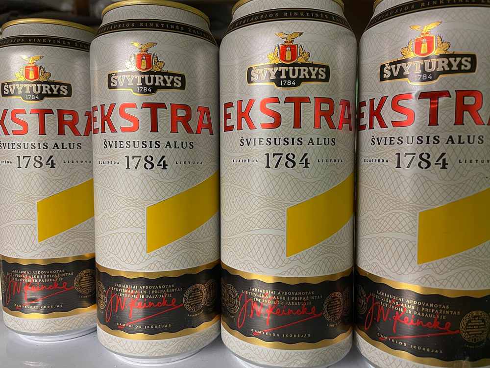 Švyturys Ekstraの缶