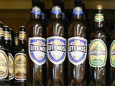 Utenos Alusの大瓶