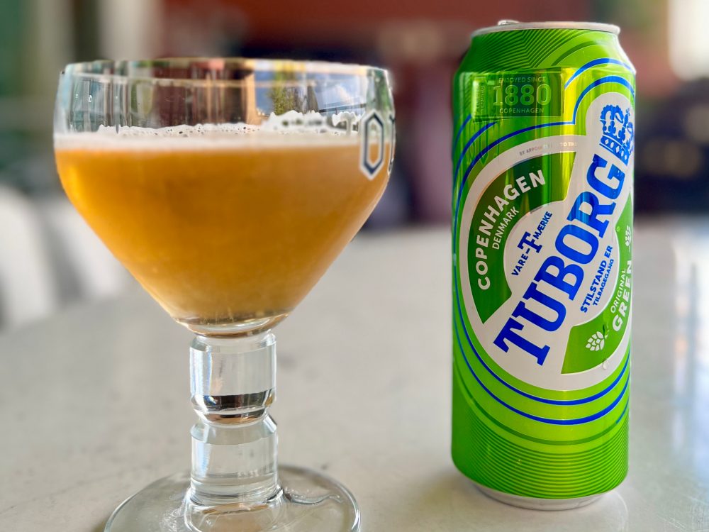 Tuborg Grønの瓶