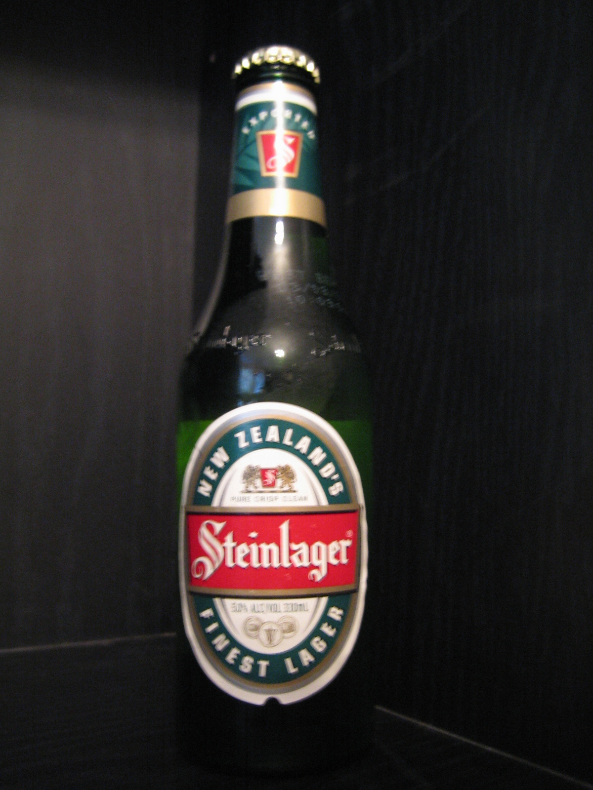 スタインラガーのビール瓶