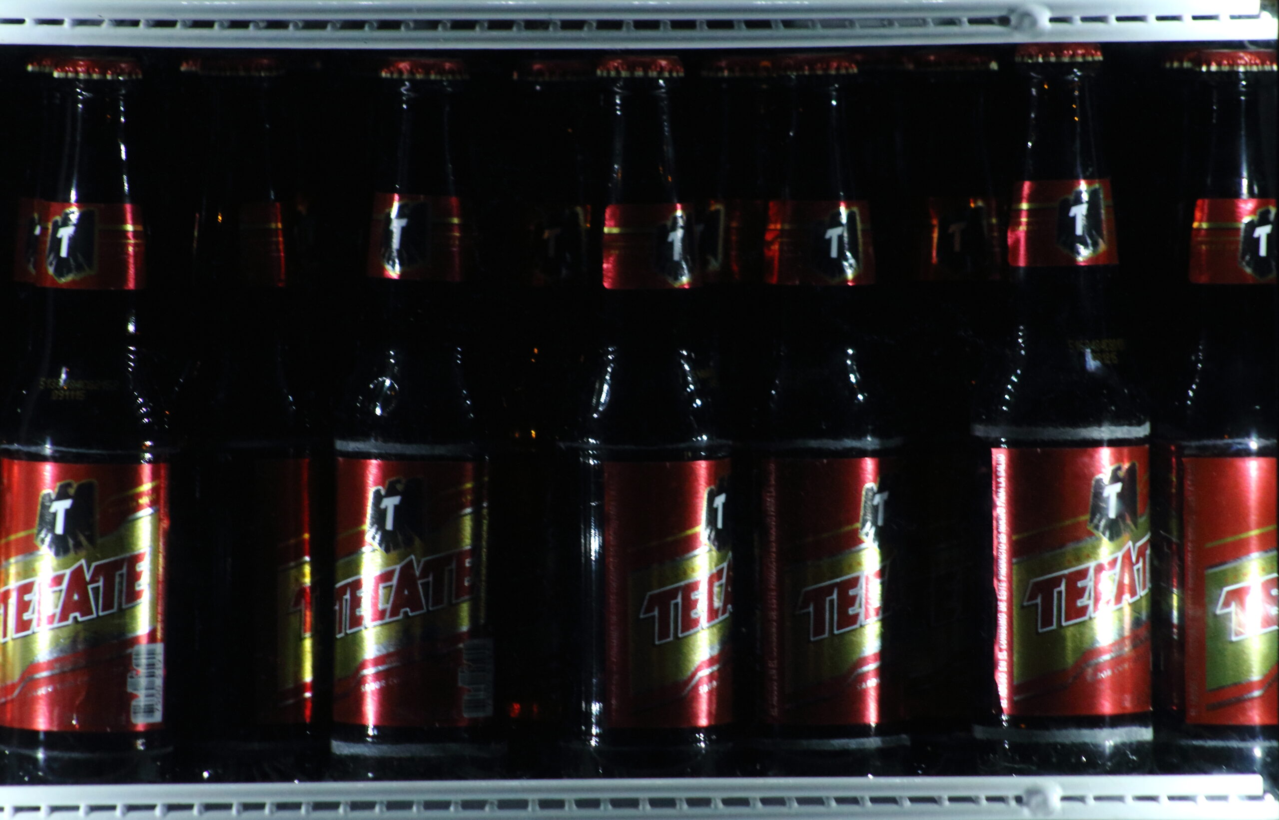テカテのビール瓶