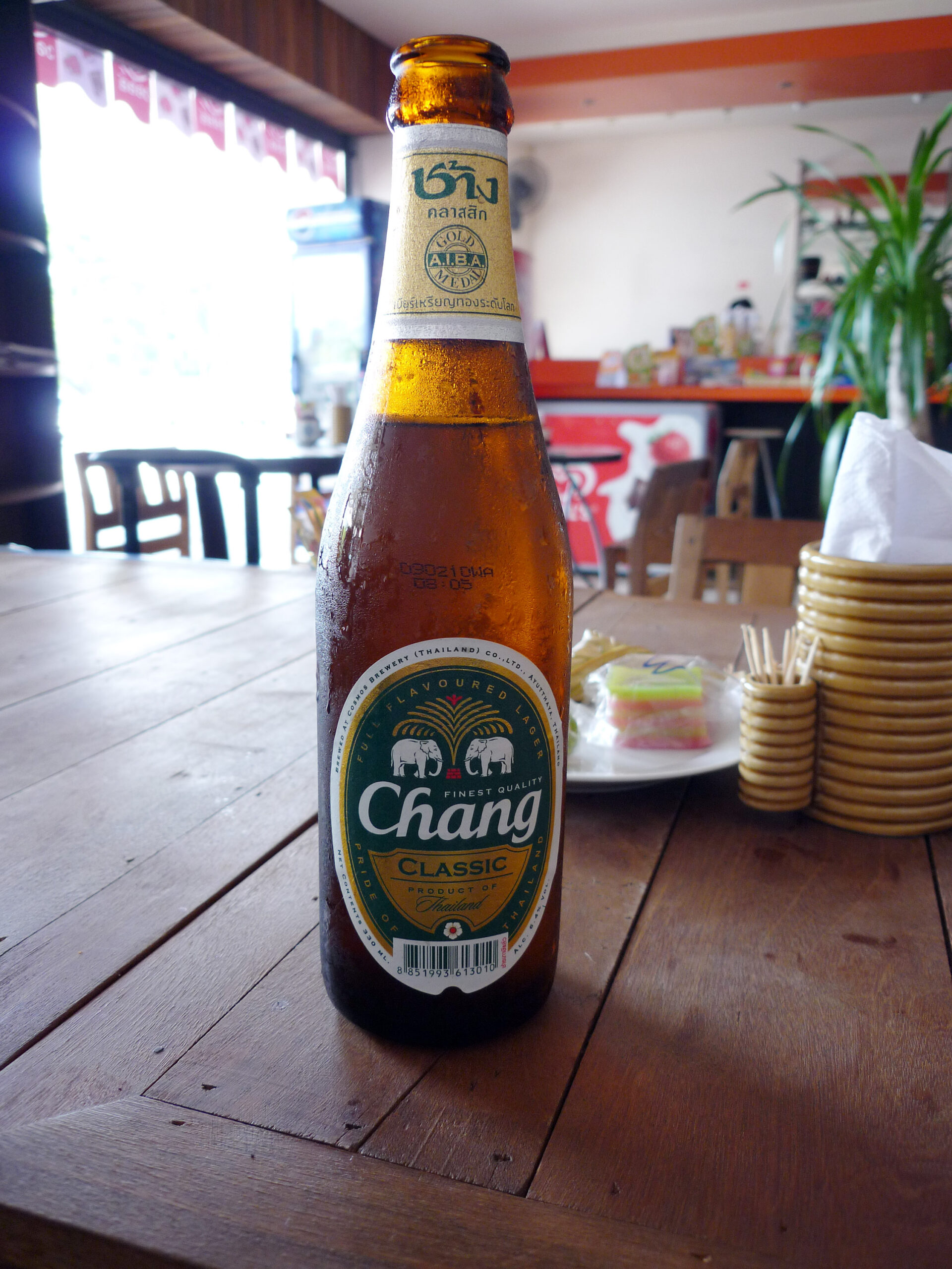 チャーンビール（Chang Beer）の瓶