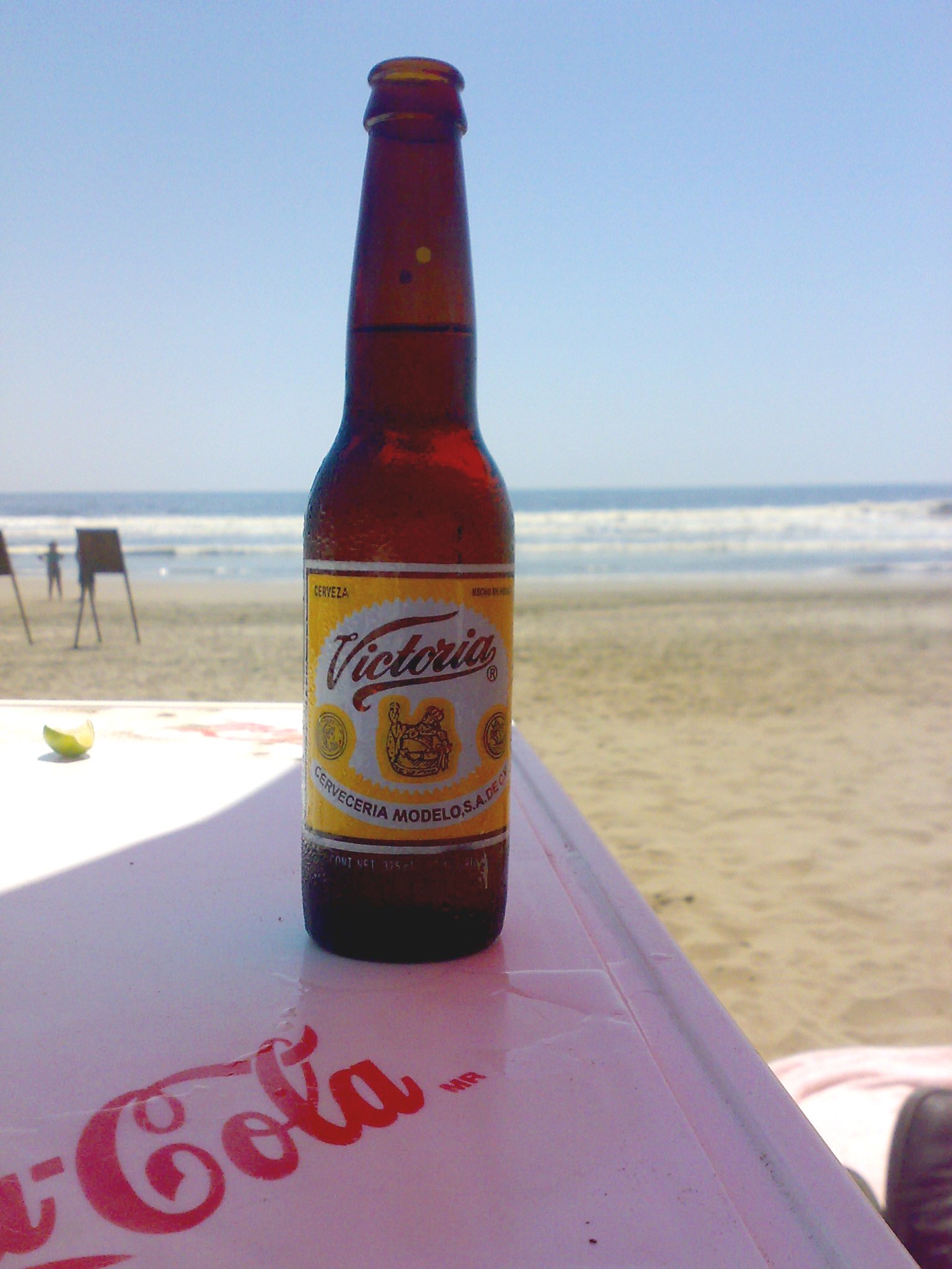 ビクトリアビールの瓶