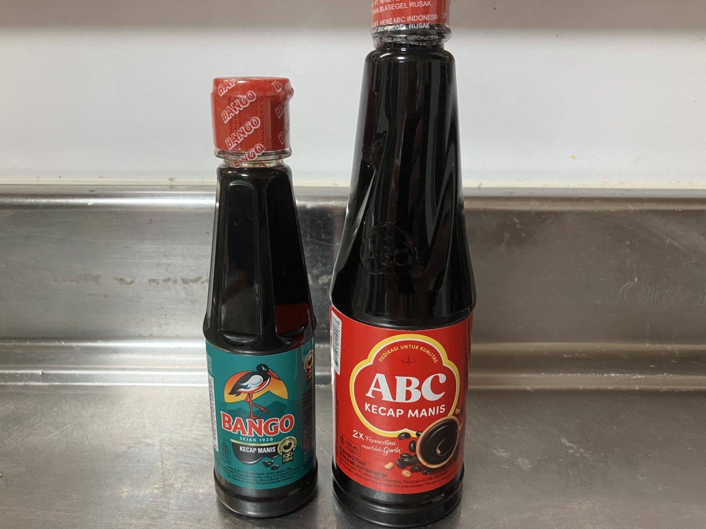 バリ島で購入したABCとBangoのケチャップマニス