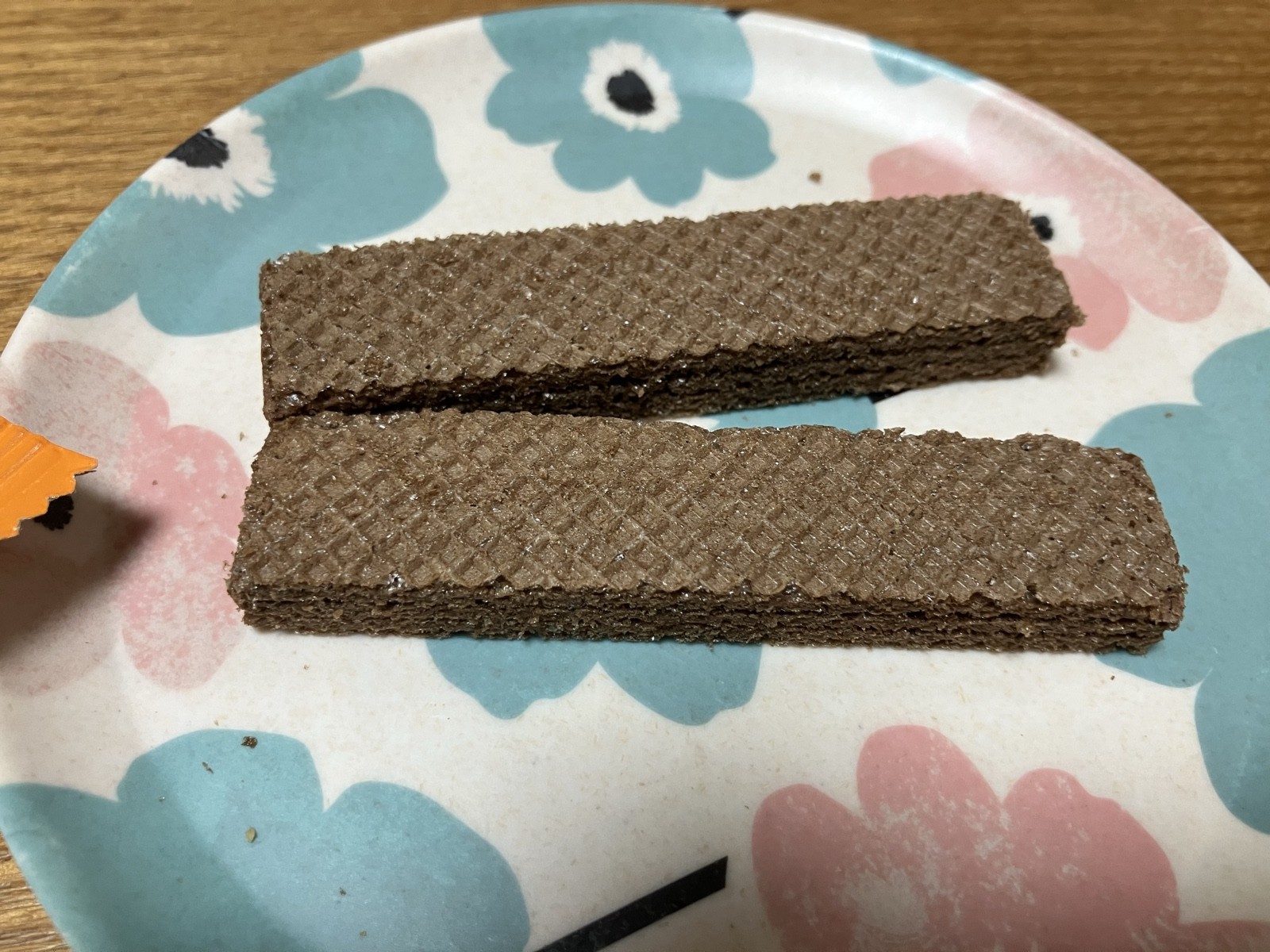 Tango Choco Javamoccaのウェハース